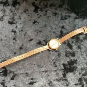 Timex Brown Leather Women's Watch